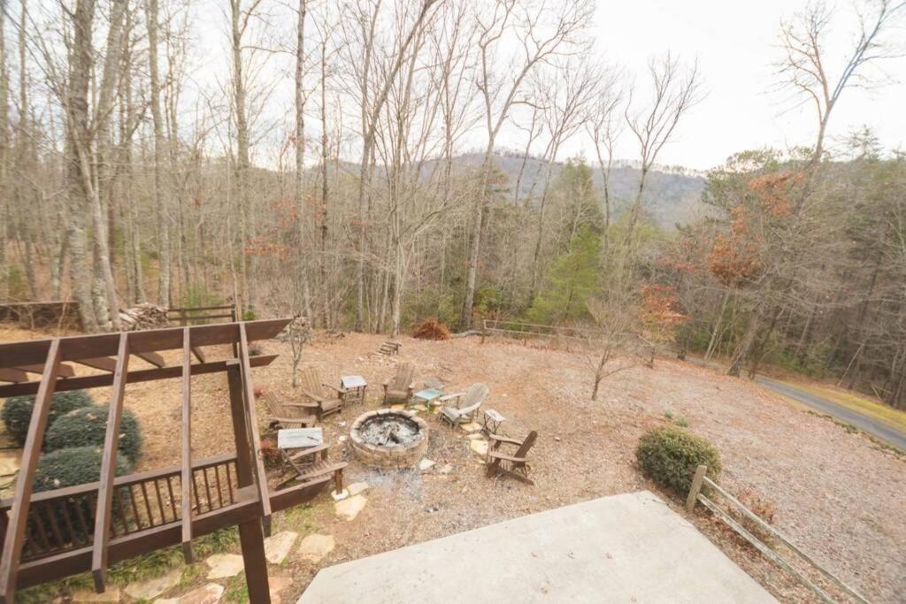 Christmas Lodge-Secluded Near Downtown Blue Ridge Exterior foto